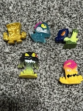 Mr. Beast Lab Swarms & Atomic Series Beasts Moose Toys Lot 5 Figures Loose NEW