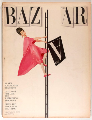 DOVIMA Avedon ANDY WARHOL Harpers December 1959 Gloira Vanderbilt SAUL STEINBERG