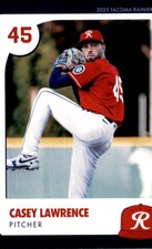 2025 Tacoma Rainiers Choice #16 Casey Lawrence McSherrytown Pennsylvania NM Card