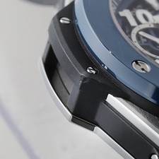 HUBLOT Big Bang Unico Titanium Blue Ceramic 421.NL.5170.RX second hand mens 12