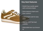No Boundaries Men's Genuine Suede Slim Sneakers BRAND NEW/Classic Look/Comfort!! — photo 2
