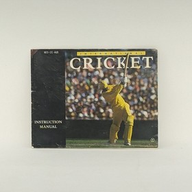 Nintendo NES International Cricket PAL-A (AUS) Video Game CIB [VG Condition]