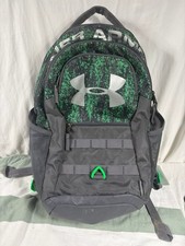 Zaino Under Armour UA Storm Big Logo 5.0 1300296 verde digitale mimetico grigio