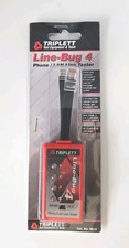 TRIPLETT LINE BUG-4 TELEPHONE LINE TESTER RJ-11 AND RJ-45 - NEW