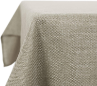 Tischdecke Leinenoptik Wasserabweisend Tischdecke 130X200 Cm Leinen