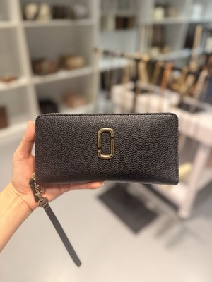 NWT Marc Jacobs Large Continental Wallet - Black 