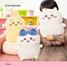 Official Authentic Chiikawa Super Chubby Heavy Cute Plush Doll Stuffed Toy New