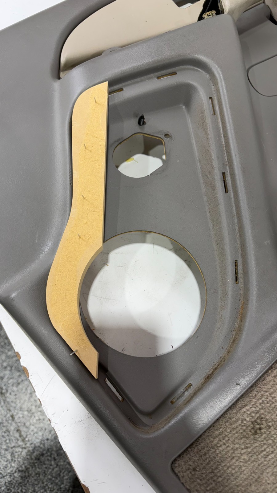 Sierra Silverado Tahoe  Front Door Pod Baffles 2x 6.5"  Speaker Rings Pods