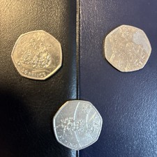 2011 Olympics Coins Set 50p x 3