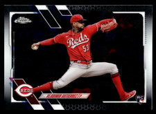 2021 Topps Chrome Update Vladimir Gutierrez #USC84 Cincinnati Reds Rookie RC MLB