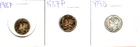 LOT/3 MERCURY HEAD DIMES 1926P, 1937P, 1939D CONDITION AS SHOWN FAST SHIPPING