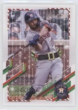 2021 Topps Holiday WalMart Mega Box SP Variation Jose Altuve (Santa Belt) #HW37