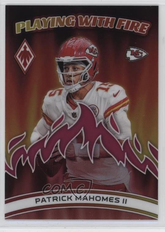 2023 Panini Phoenix Playing with Fire Pink 42/175 Patrick Mahomes II #PWF-8 1pd2