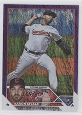 2023 Topps Series 2 Retail Purple Foil /799 Aaron Civale #433 ut4