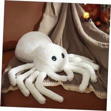 Spider Pillows, Cute Spider Shaped Throw Pillow for Room Small White Spider