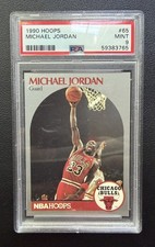 1990-91 NBA Hoops - Michael Jordan #65 PSA 9