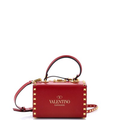 Valentino Garavani Rockstud Alcove Box Bag Leather | eBay