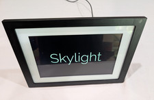 Skylight 2 WiFi Touch Screen Digital 10  Picture Frame Tested w Stand Ships Free