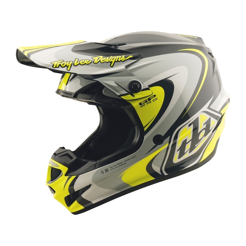 Casque Troy Lee Designs GP Pro Crossover pour réduire la fatigue du cou