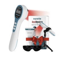 Norelie RedRevive Cold Laser Therapy Wand, Stand  Conductive Gel Bundle Set NEW