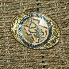Belt Buckle 45th National Square Dance Convention Creative Cast