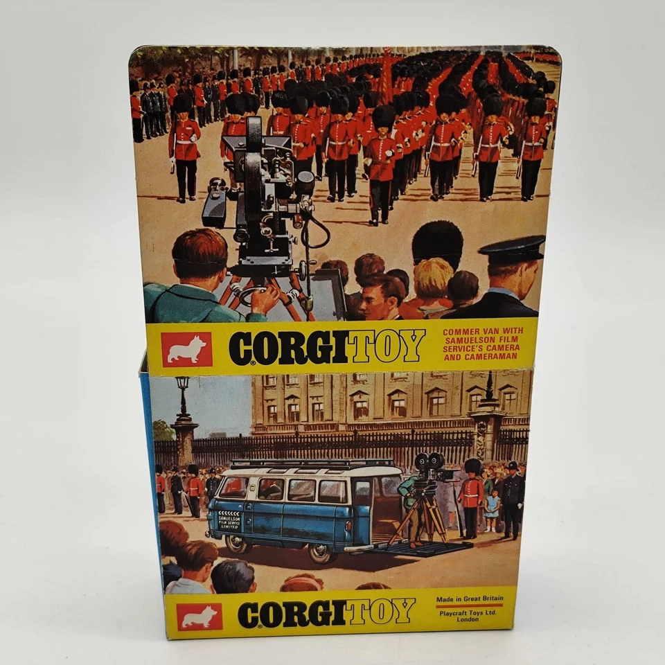 Seekarte Händler Van With Samuelson Film Service Kammer And Kameramann Corgi 147 - Bild 2 von 3