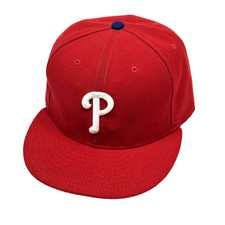 Philadelphia Phillies 59FIFTY Fitted Hat Size 7-3/4" MLB USA MADE