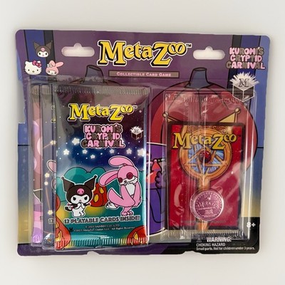 Metazoo Hello Kitty Kuromi's Cryptid Carnival 3x Booster Packs Blister Art Set