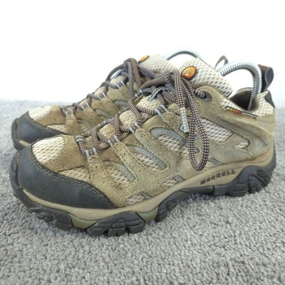 Merrell Moab 2 Ventilator Womens 8 Hiking Shoes Vibram Sneakers Brown Suede