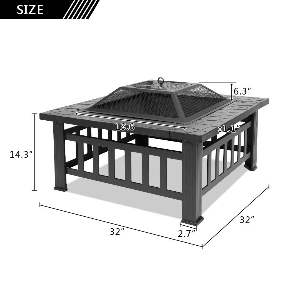 Yard Patio Deck Stove Fire Bowl