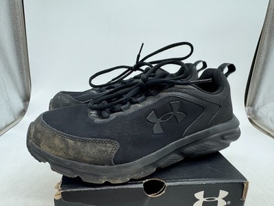 Under Armour Charged Assert 9 Athletic Running Shoes Men Black - 9 EXTRA WIDE