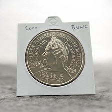 Queen Elizabeth the Queen Mother 1900-2000 UK £5 Five Pound Coin