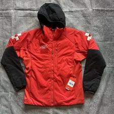 NWT Mens The North Face Ski Patrol Tech Red Ventrix Insulated Hooded Jacket Sz L