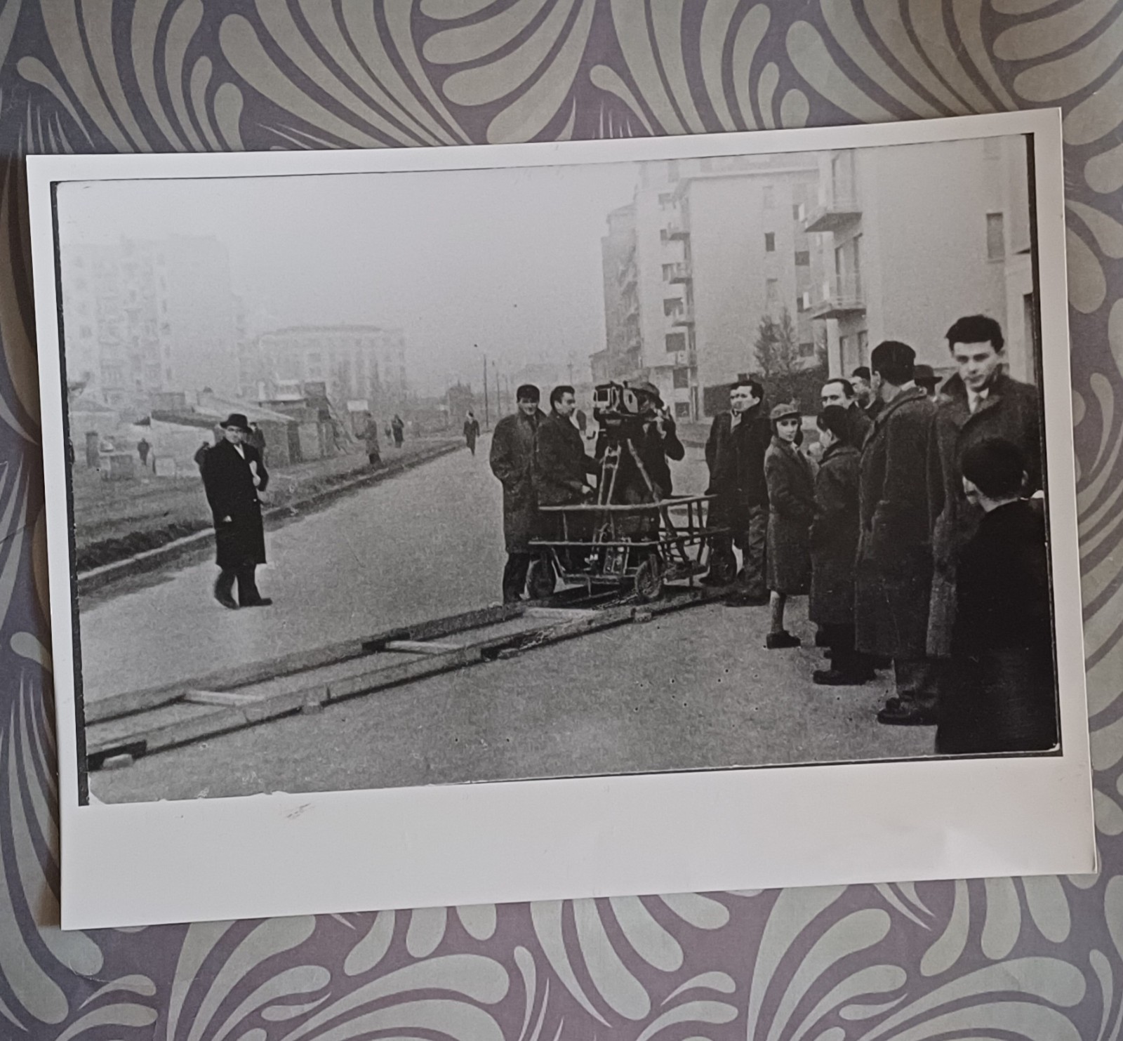 Foto originale anni 50 Film AFFISSIONI 1951 Milano Bazzoni Fenelli Cinema Italia
