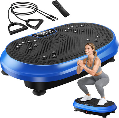 Vibration Plate Exercise Machine for Full Body Workout & Home Fitness