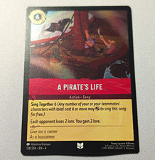 Disney Lorcana A Pirate's Life 128/204 Ursula's Return Foil Action Song