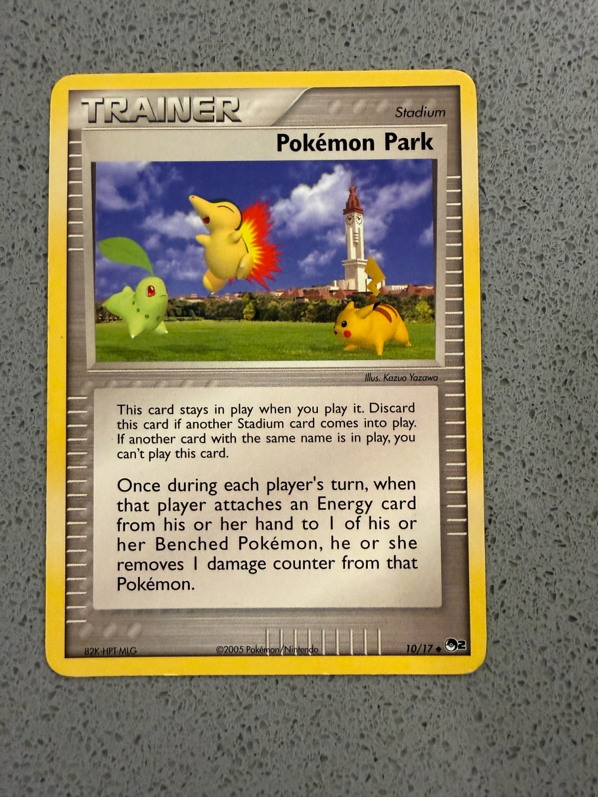 Pokemon Park 10/17 - POP Series 2 Promo - 2005 Trainer Stadium - NM Near Mint