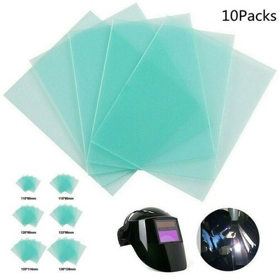 Clear PC For Welding Protective Cover Lens Plate Reliable Shield 10 Packs