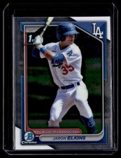 2024 Bowman #BCP-106 Jaron Elkins Chrome Prospects