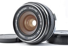Near Mint Olympus OM-System G.Zuiko Auto-W 28mm f/3.5 MF Wide Lens From Japan