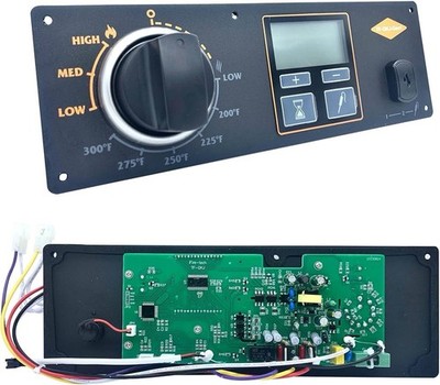 (AJX) Control Panel Replacement for Oklahoma Joe s Rider 600 900 Deluxe Grill