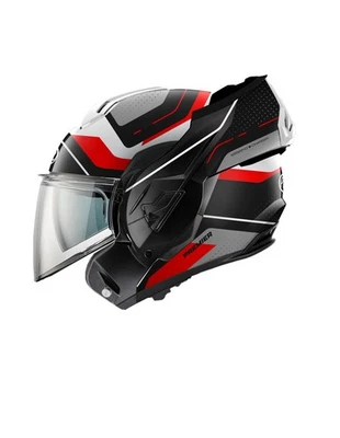 Casco Reversible PREMIER X-Charger JU8BM Negro Mate Rojo Blanco Tamaño S M L - Imagen 1 de 4