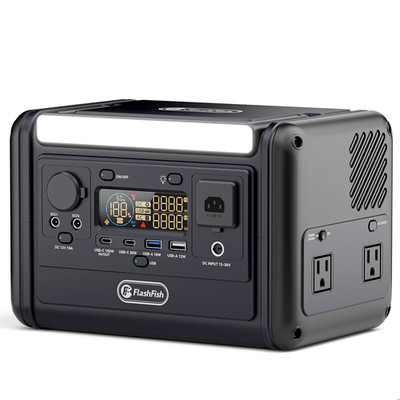 Flashfish T300PRO Portable Power Station 300W 230Wh LiFePO4 Battery Generator