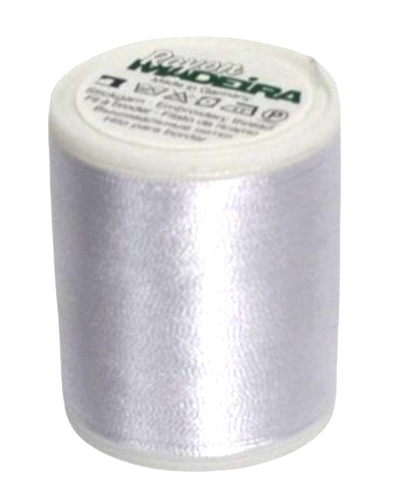 Madeira Rayon 40 Bright White Embroidery Thread 1100YD