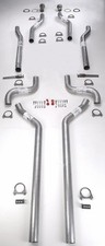 Jegs Header-back Dual 2-12 In. Exhaust Kit For Mopar B-body