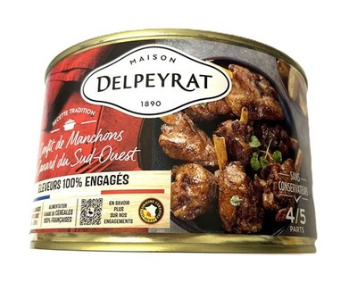 Confit de Canard 4 Delikatess Entenkeulen Enten Schlegel 1350g orig. Frankreich