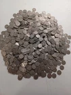 Dateless Buffalo Nickels Lot of 500 no acid treated some partial dates
