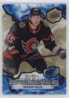 2021-22 Upper Deck Ice Ice Premieres Gold 5/25 Parker Kelly #156 Rookie RC 4z8