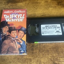 Abbott and Costello Meet Dr. Jekyll and Mr. Hyde VHS Tape (1991)