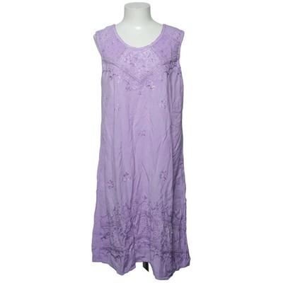 Sol Mane, Kleid, Größe: L, Lila, Viskose, Blumen, Damen #jJq